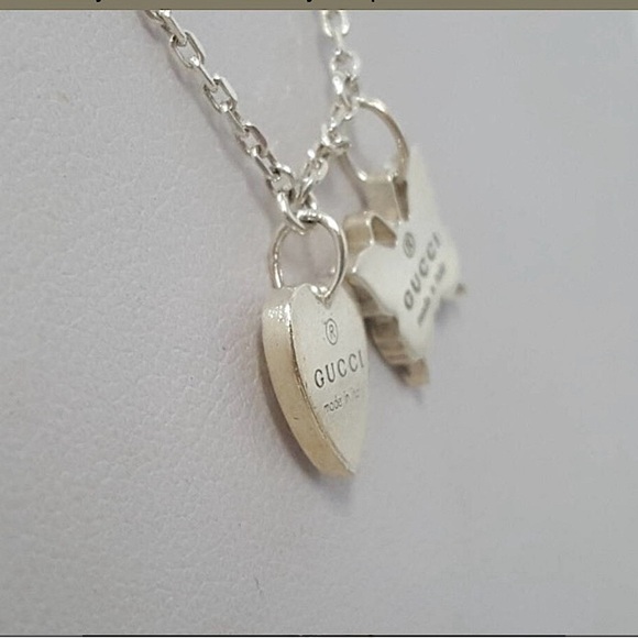 Gucci Heart and Butterfly Necklace - Picture 2 of 9